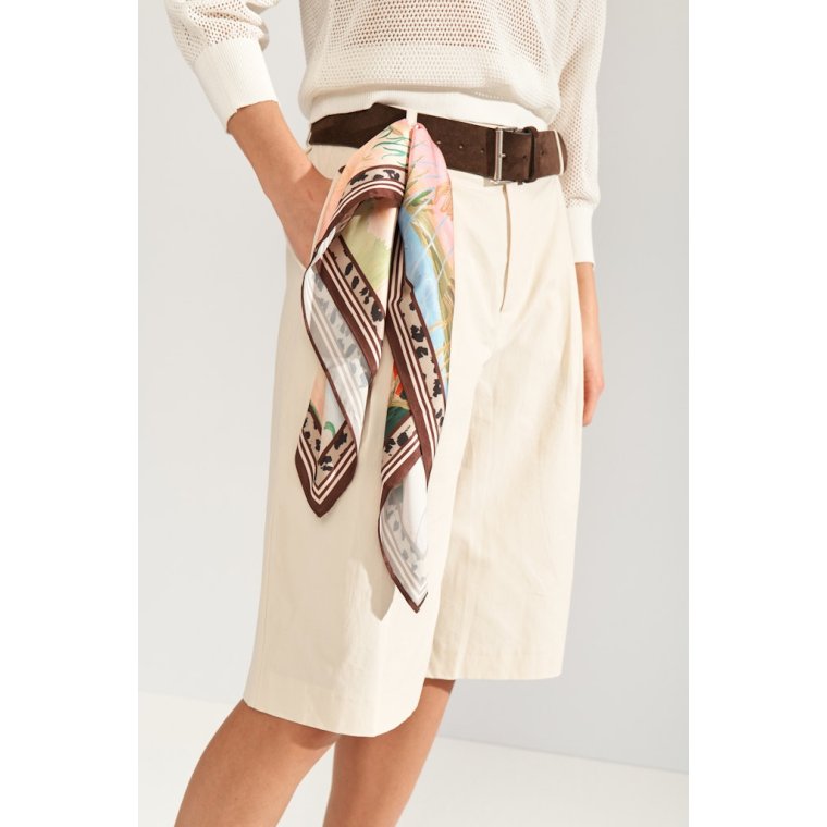 N�MPH - NUKAYLA SATIN SCARF - Airy Blue