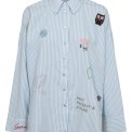 N�mph - NUASHLEY EMBROIDERY LS SHIRT - Airy Blue