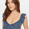 N�mph - NUELIDA DRESS - Snow Washed Denim