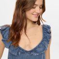 N�mph - NUELIDA DRESS - Snow Washed Denim