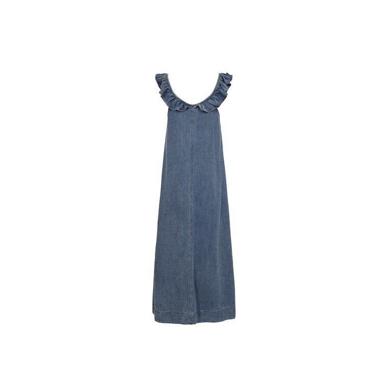 N�mph - NUELIDA DRESS - Snow Washed Denim
