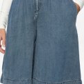 N�MPH - NUELIDA SHORTS - Snow Washed Denim
