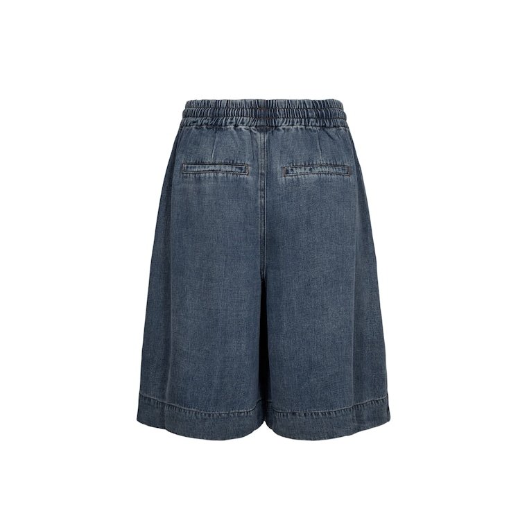 N�MPH - NUELIDA SHORTS - Snow Washed Denim