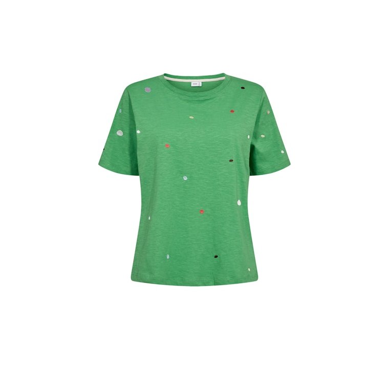 N�mph - NUDELORA T-SHIRT - GOTS - Classic Green