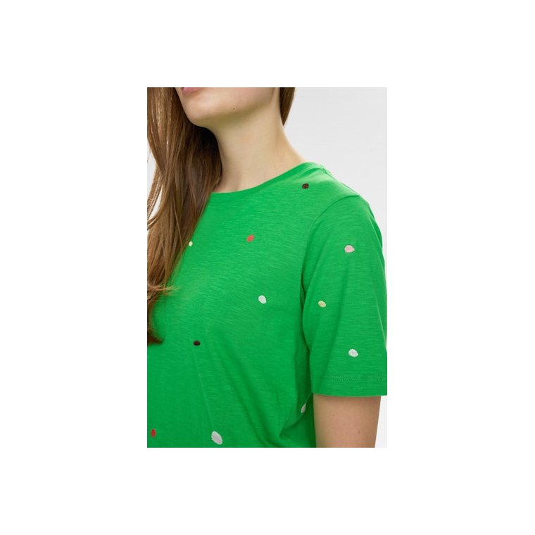 N�mph - NUDELORA T-SHIRT - GOTS - Classic Green