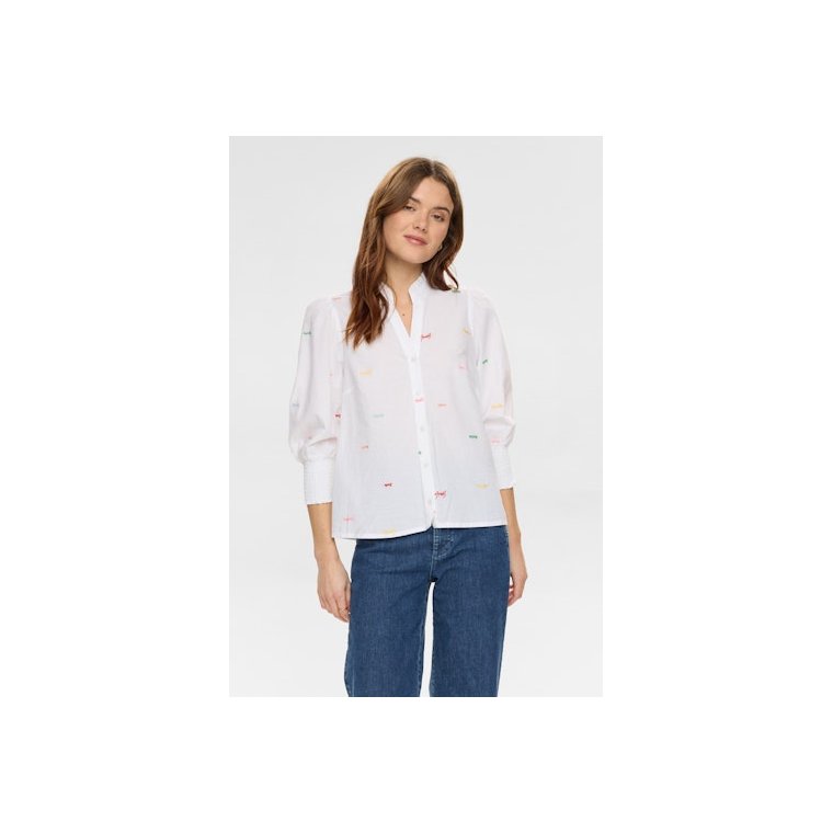 N�mph - NUJOYA SHIRT - Bright White