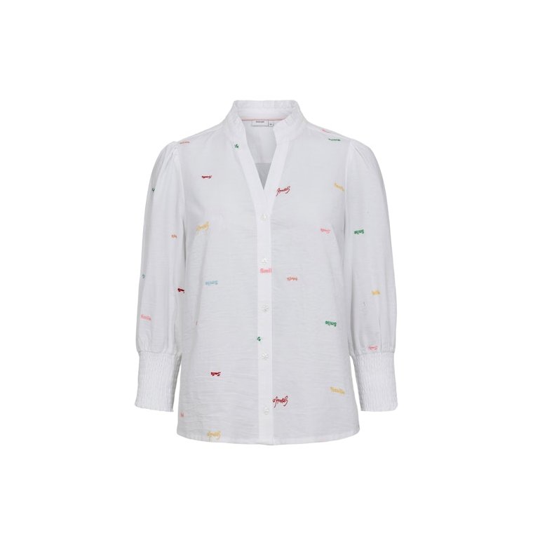 N�mph - NUJOYA SHIRT - Bright White