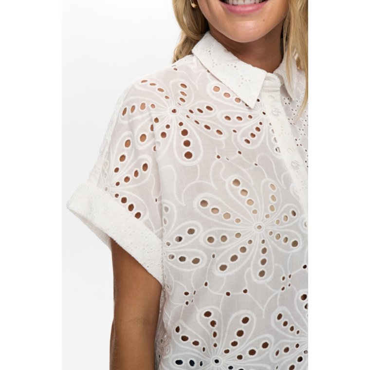 N�mph - NUPALMA SLEEVELESS SHIRT - Bright White