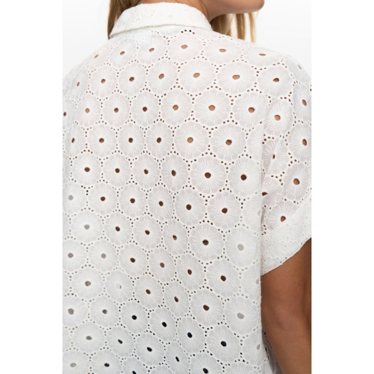 N�mph - NUPALMA SLEEVELESS SHIRT - Bright White