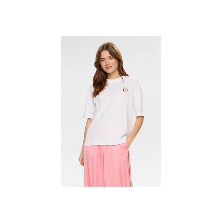N�MPH - NUOLINA T-SHIRT - Bright White