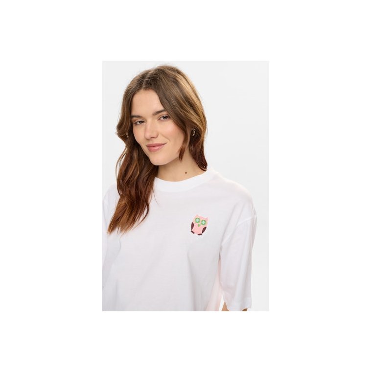 N�MPH - NUOLINA T-SHIRT - Bright White