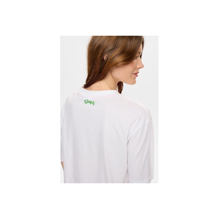 N�MPH - NUOLINA T-SHIRT - Bright White