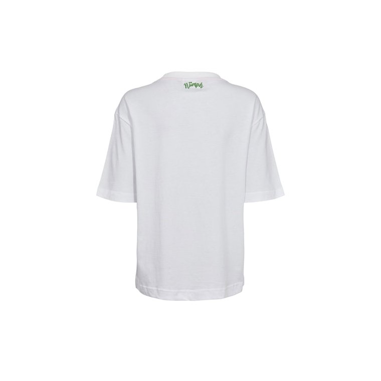 N�MPH - NUOLINA T-SHIRT - Bright White