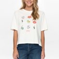N�mph - NUBELISA BOXY TEE - Cloud Dancer