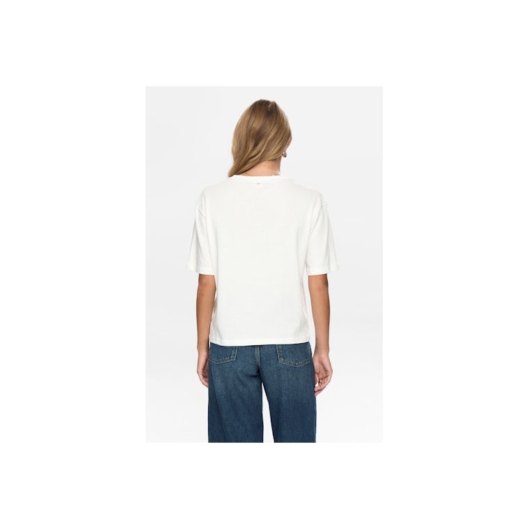 N�mph - NUBELISA BOXY TEE - Cloud Dancer