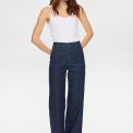 N�MPH - NUAMBER HR WIDE JEANS R3012 - Dark Blue Denim