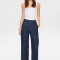 N�MPH - NUAMBER HR WIDE JEANS R3012 - Dark Blue Denim