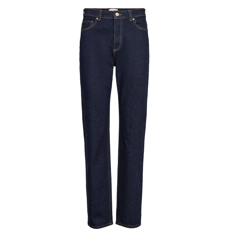 N�MPH - NUOSLO HR STRAIGHT JEANS S3012 - Dark Blue Denim