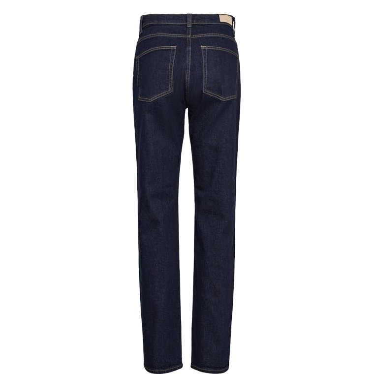 N�MPH - NUOSLO HR STRAIGHT JEANS S3012 - Dark Blue Denim