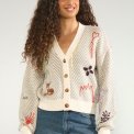 N�MPH - NURAVISSI CARDIGAN - Light grey mel
