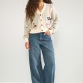 N�MPH - NURAVISSI CARDIGAN - Light grey mel