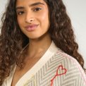 N�MPH - NURAVISSI CARDIGAN - Light grey mel