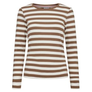 N�MPH - NUMIXIE LS T-SHIRT - GOTS - Kangaroo