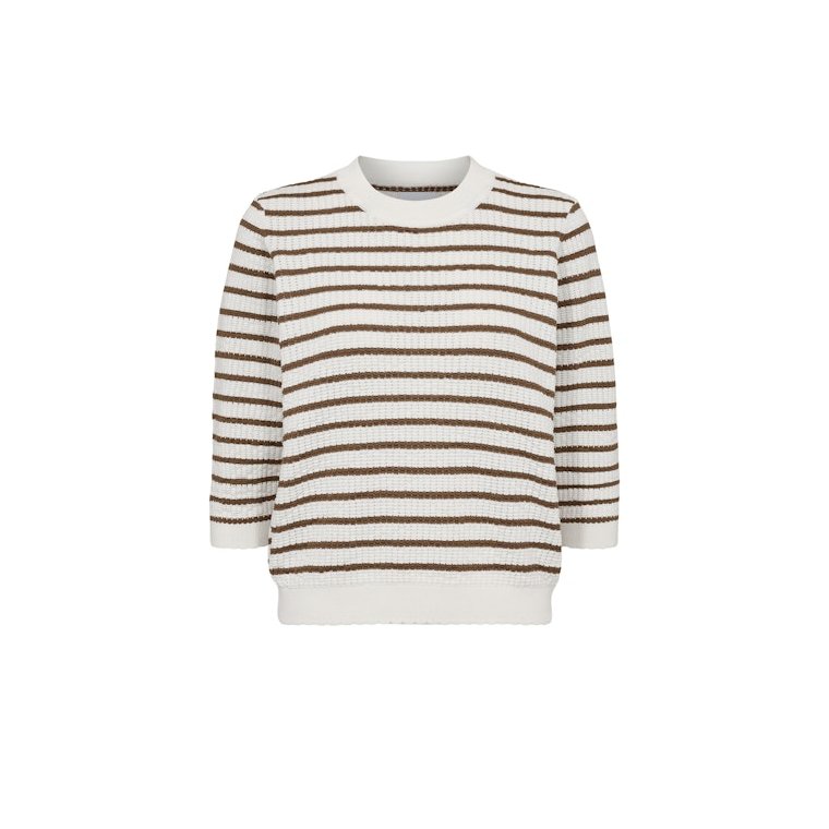 NMPH - NUNICOLE PULLOVER - GOTS - Grape leaf
