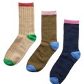 NMPH - NUWEST SOCKS	- MULTI - 3 pack