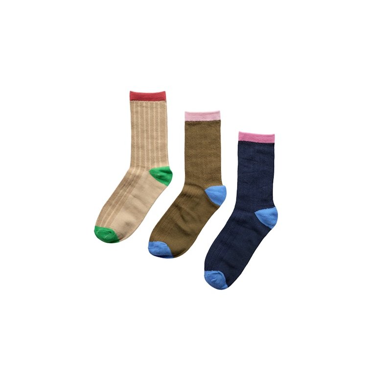NMPH - NUWEST SOCKS	- MULTI - 3 pack