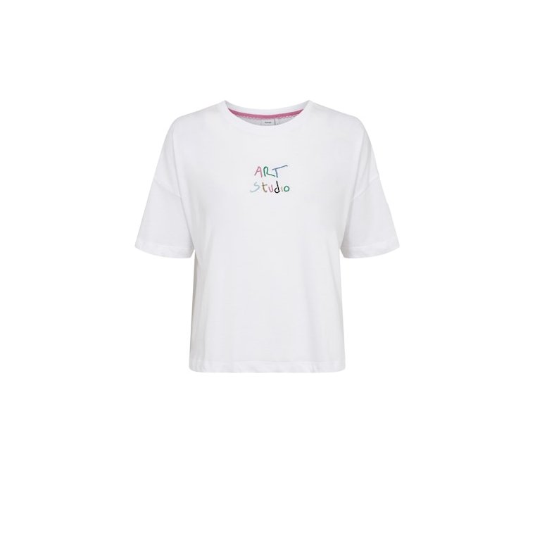 NMPH - NUART T-SHIRT - Brigth White