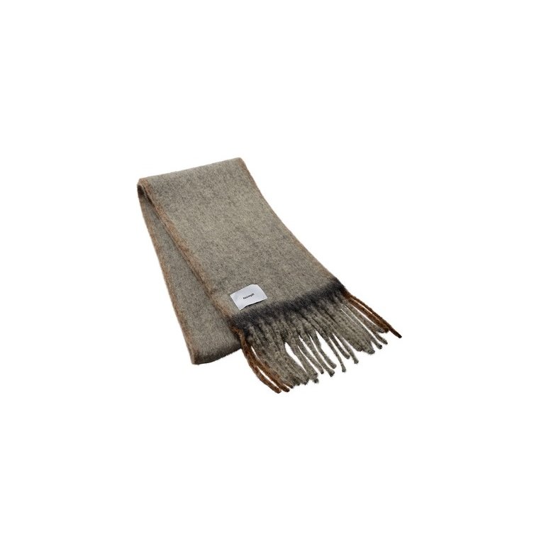 N�MPH - NULINEA SCARF - Light grey mel