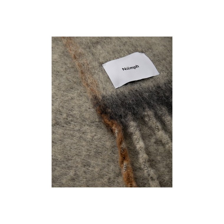 N�MPH - NULINEA SCARF - Light grey mel