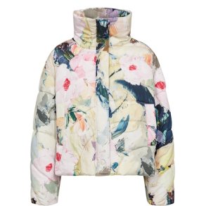 N�MPH - NUDAGMAR SHORT PUFFER JACKET - Pink Lady