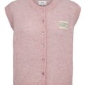 N�MPH - NURIETTE CHECK VEST - Pink Lady