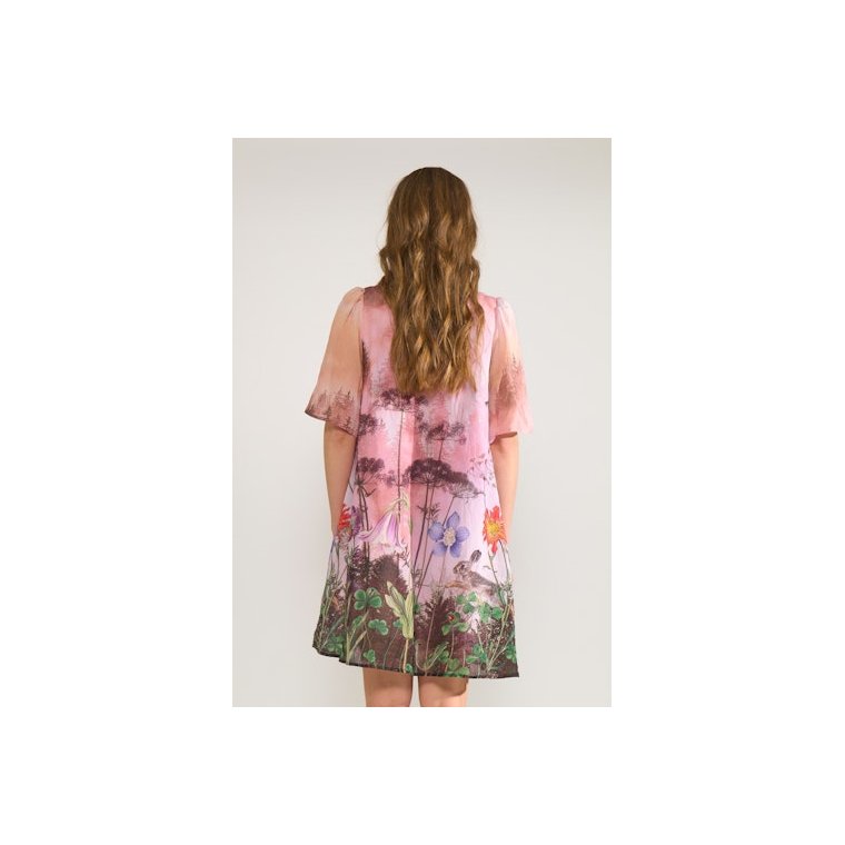 N�MPH - NUFOREST DRESS - Pink Lady