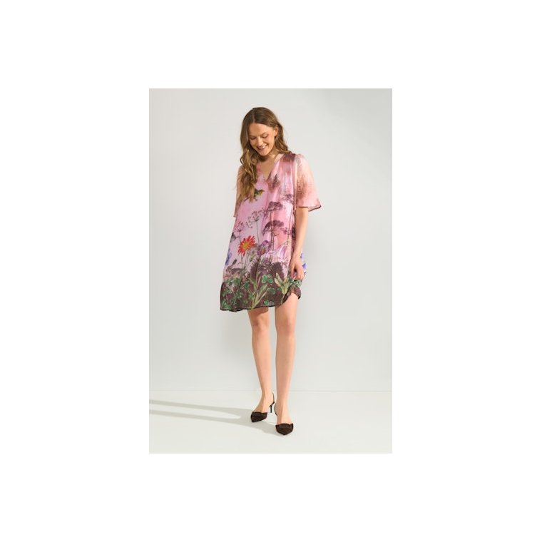 N�MPH - NUFOREST DRESS - Pink Lady