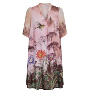 N�MPH - NUFOREST DRESS - Pink Lady