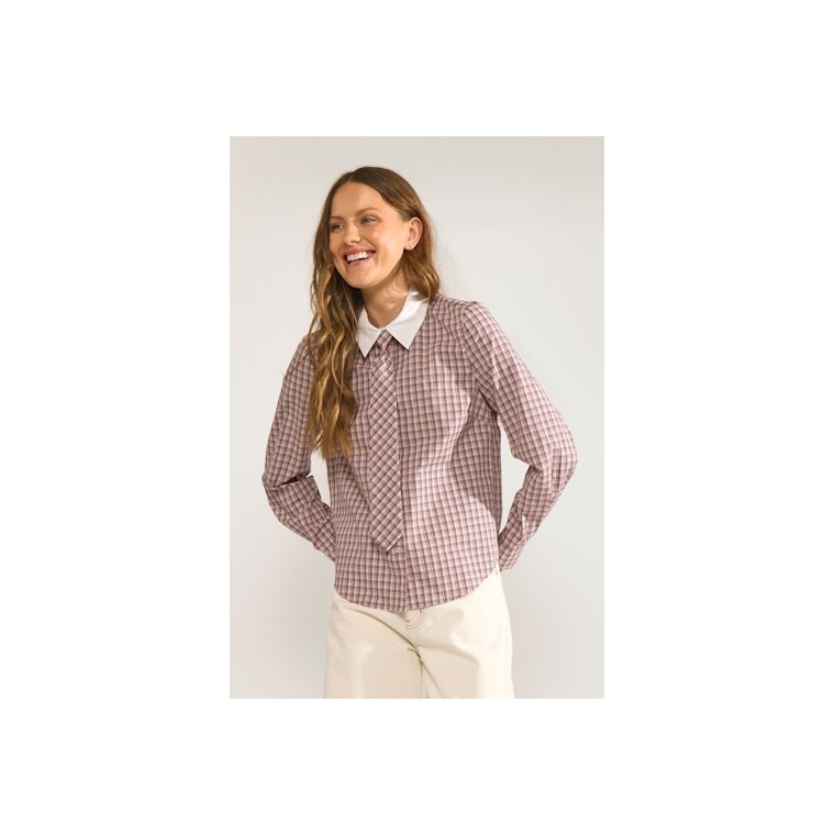N�MPH - NUSUSSIE SHIRT - Pink Lady