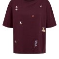 N�MPH - NUTENIA BOXY T-SHIRT- GOTS - Fig