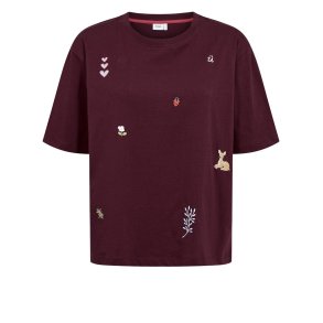 N�MPH - NUTENIA BOXY T-SHIRT- GOTS - Fig