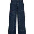 N�MPH - NUTUSCANY MR BAGGY JEANS P3012 - Dark Blue Denim