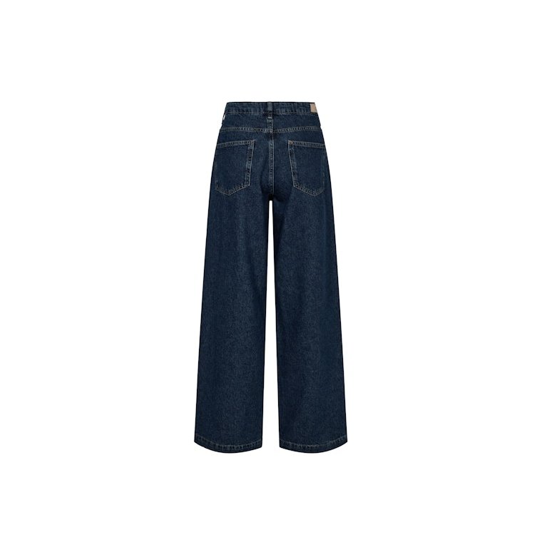 N�MPH - NUTUSCANY MR BAGGY JEANS P3012 - Dark Blue Denim