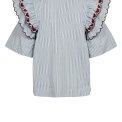 N�MPH - NUDITTY BLOUSE - Floaty Blue