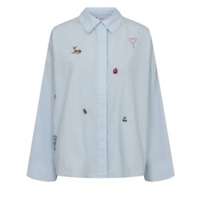 N�MPH - NUTENJA SHIRT - Floaty Blue