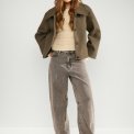 N�MPH - NUKIMMA SHORT JACKET - Forest night