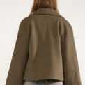 N�MPH - NUKIMMA SHORT JACKET - Forest night