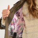 N�MPH - NUKIMMA SHORT JACKET - Forest night