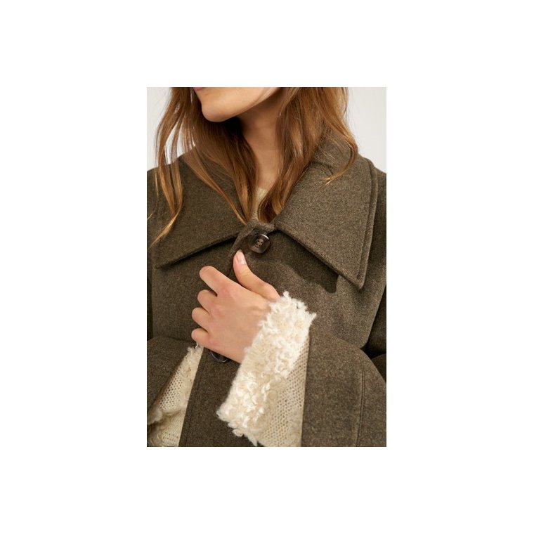 N�MPH - NUKIMMA SHORT JACKET - Forest night