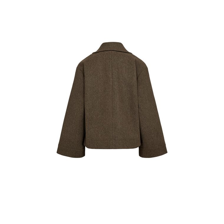N�MPH - NUKIMMA SHORT JACKET - Forest night